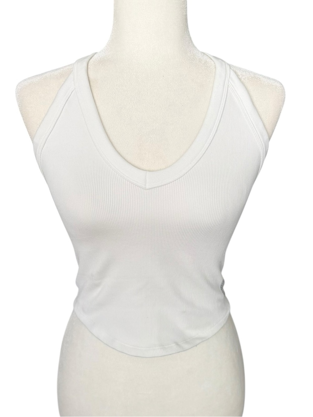 Free People FP Movement All Clear Ribbed V-Neck Cami Racerback M/L - Picture 4 of 8